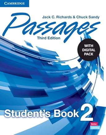 Passages (Level 2) Student's Book with Digital Pack