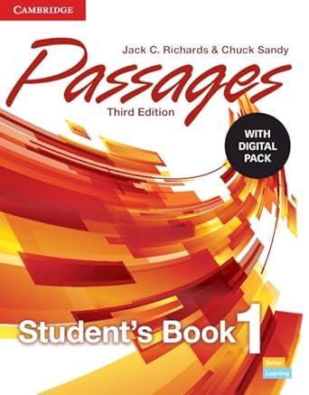 Passages (Level 1) Student's Book with Digital Pack 