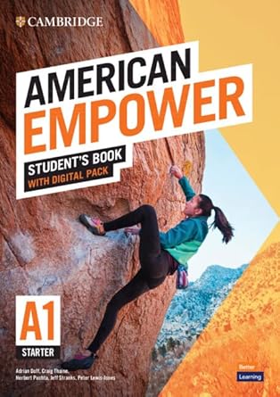 American Empower (Starter/A1) Student’s Book with Digital Pack 