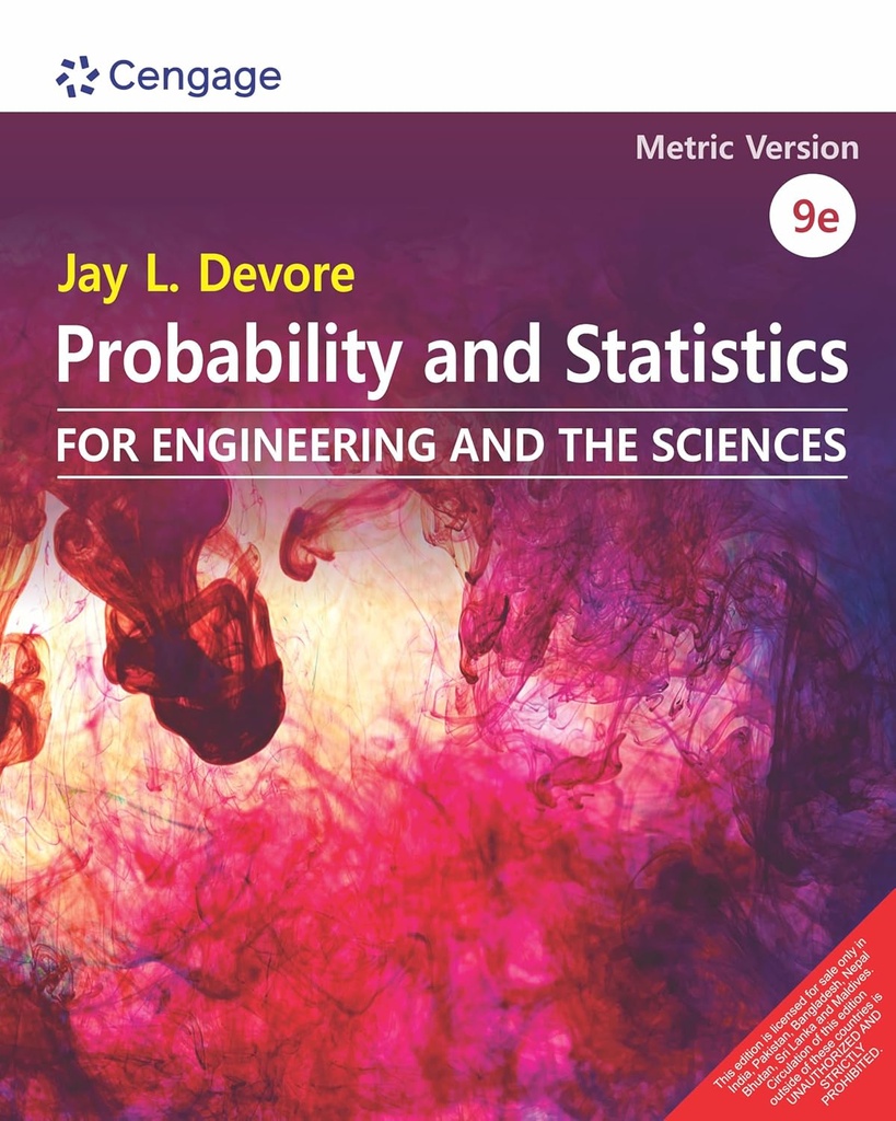 Probability & Statistics for Engineering and the Sciences 