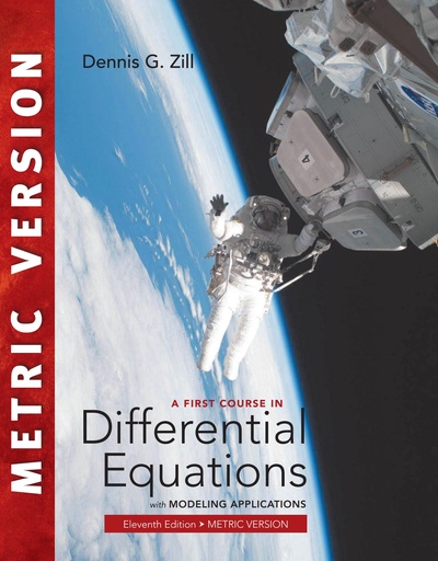 [E-BOOK] A First Course in Differential Equations with Modeling Applications