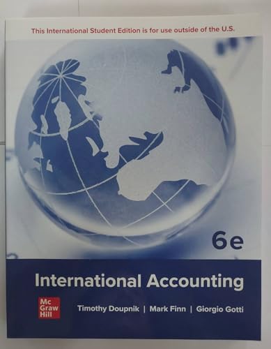 [PRINT] International Accounting ISE