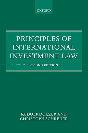 Principles of International Investment Law 