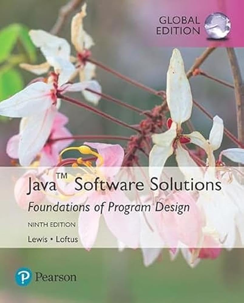 [EBOOK] Java Software Solutions, 9th Edition