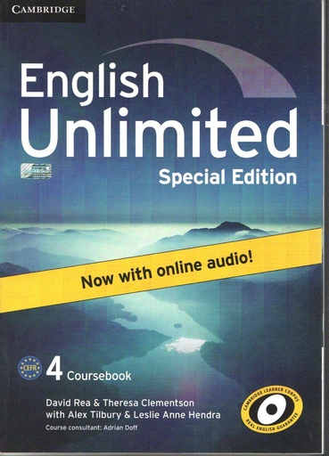[9781108546089] English Unlimited (4) Coursebook - Special Edition 