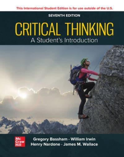 [9781265204600] Critical Thinking: A Student's Introduction