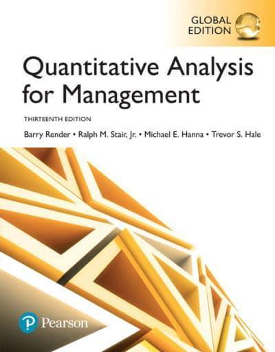 [9781292217659] Quantitative Analysis for Management, Global Edition