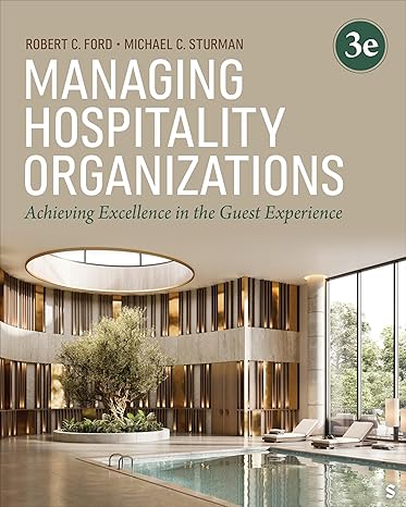 [9781071876275] Managing Hospitality Organizations: Achieving Excellence in the Guest Experience