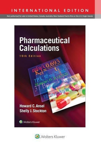 [9781496339621] Pharmaceutical Calculations