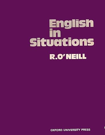 [9780194532600] English in Situations by Robert O'Neill