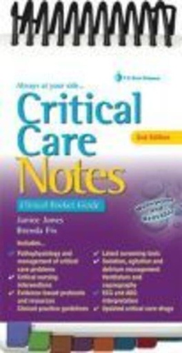 [9780803642232] Critical Care Notes Clinical Pocket Guide