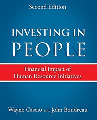 [9780134431819] Investing in People Financial Impact of Human Resource Iniatiatives