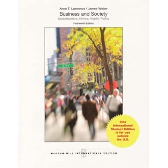 [9781259010729] Business and Society Stakeholders Ethics and Public Policy