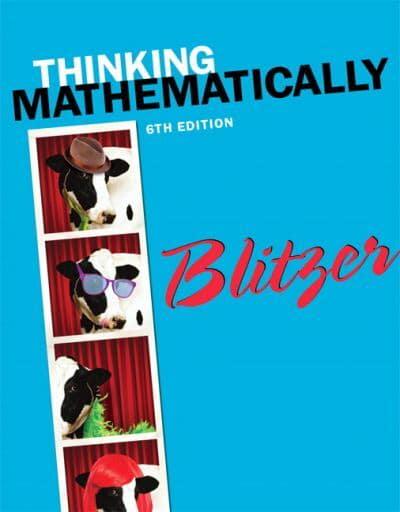 [9780321867322] Thinking Mathematically