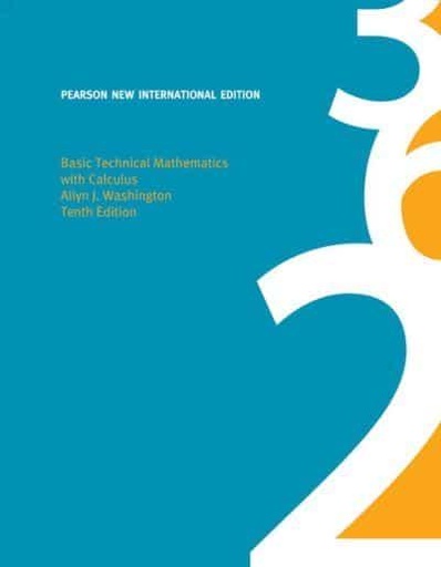 [9781292022123] Basic Technical Mathematics with Calculus