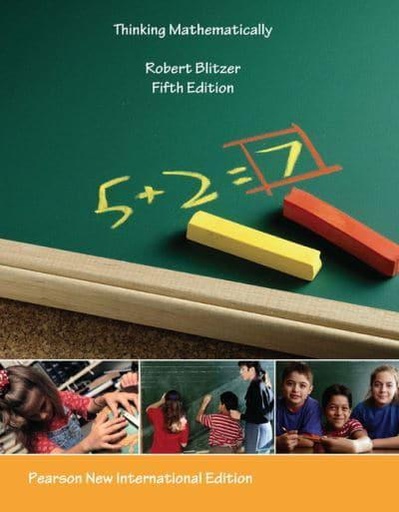 [9781292022390] Thinking Mathematically