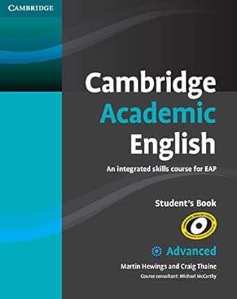 [9780521165211] Cambridge Academic English (Advanced) Student's Book
