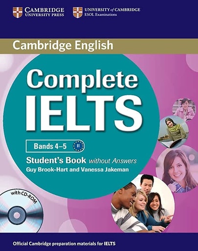[9780521179577] Complete IELTS (4-5) Student's Book without Answer with CD