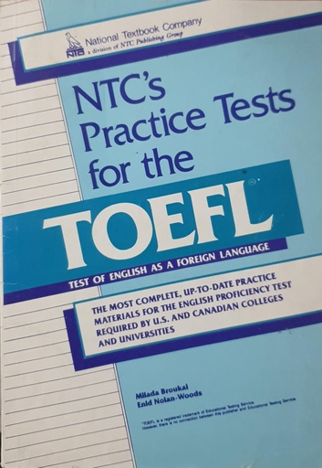 [1000000057836] NTC's Practice Test for the TOEFL 