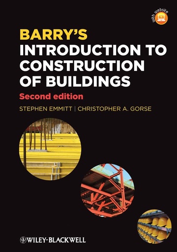 [9781405188548] Barry's Introduction to Construction of Buildings