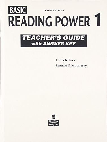 [9780138144470] Basic Reading Power (1) Teacher's Guide with Answer Key