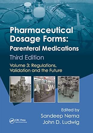 [9781420086539] Pharmaceutical Dosage Forms Parenteral Medication (3 Volumes)