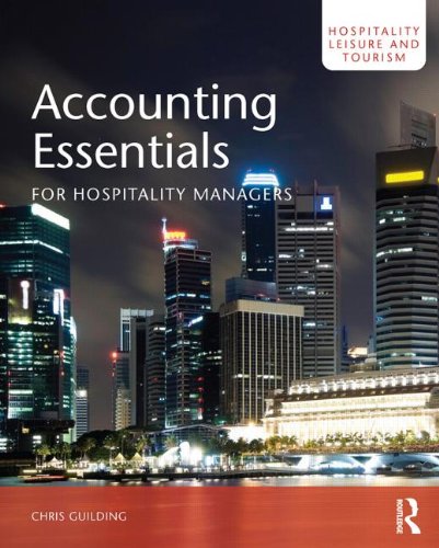[9781856176675] Accounting Essenstials for Hospitality Managers
