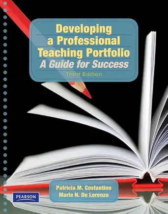 [9780205608577] Developing A Professional Teaching Portfolio A Guide for Success 