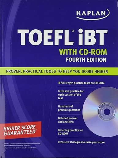 [9781419550270] Kaplan TOEFL iBT with CD-ROM