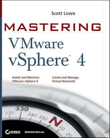 [9780470481387] Mastering Vmware vSphere 4