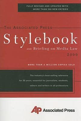 [9780465012626] The Associate Press Style Book A Briefing on Media Law 2009