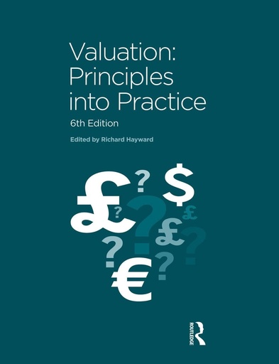 [9780728205246] Valuation Principles Into Practice 