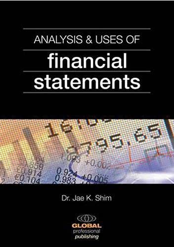 [9780852976524] Analysis and Use of Financial Statement