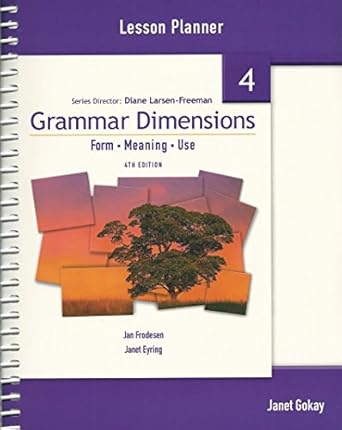 [9781424003594] Grammar Dimensions (4) Form, Meaning and Use        
