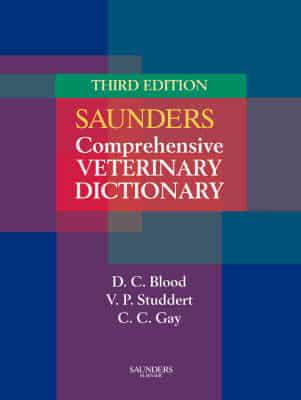 [9780702027888] Saunders Comprehensive Veterinary Dictionary