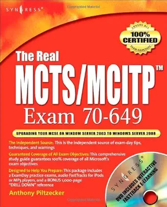 [9781597492348] The Real MCTS/MCITP Prep Kit (Exam 70-649)