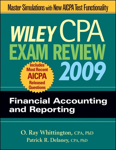 [9780470286036] Wiley CPA Exam Review 2009 Financial Accounting and Reporting