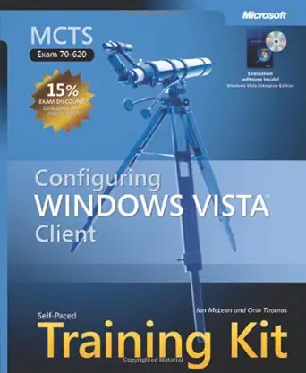 [9780735623903] Configuring Windows Vista Client Self-Paced Training Kit