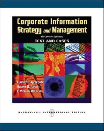[9780071244190] Corporate Information Strategy and Management: Text and Cases