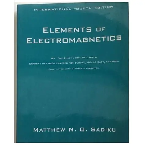 [9780195315196] Elements of Electromagnetics