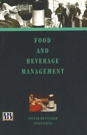 [9788189741457] Food and Beverage Management