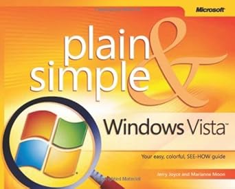 [9780735622685] Windows Vista Plain and Simple