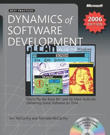 [9780735623194] Dynamics of Software Development