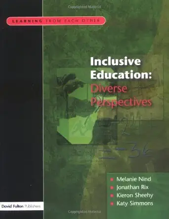 [9781843120650] Inclusive Education Diverse Perspectives