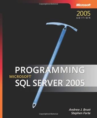 [9780735619234] Microsoft Programming SQL Server 2005