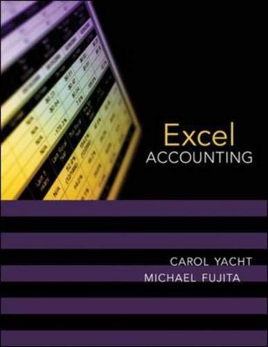 [9780072987812] Excel Accounting  