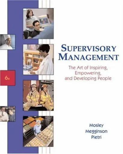 [9780324178920] Supervisory Management The Art of Inspiring, Empowering, and Developing People