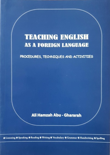 [9789960704246] Teaching English as a Foreign Language Procedures, Techniques and Activities