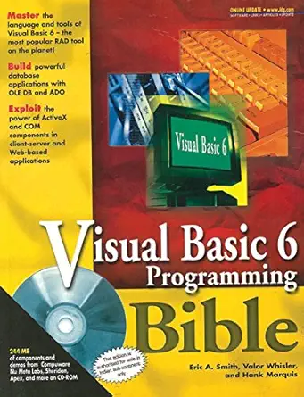 [9788126500321] Visual Basic 6 Programming Bible