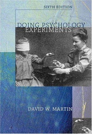[9780534602550] Doing Psychology Experiments 